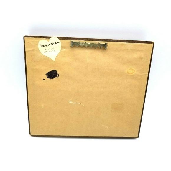 Cindy Jacobs Laser Cut Love bears all things 1 Cor 13:7 Vintage Matted Framed - Picture 4 of 6